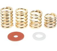 Bigsby Set di 4 molle dorate + 2 rondelle per Vibrato Tremolo 1802774006
