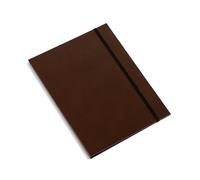 BIGSO PAULINA A4 - Scatola portaoggetti con elastico - Vassoio da scrivania per documenti, documenti e documenti - Cartella portadocumenti in 100% fibra riciclata e carta - Pelle riciclata