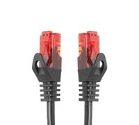 BIGtec Cavo Ethernet Cavo Lan 30m Cavo di Rete RJ45 Cavo Patch nero 30 Metri Gigabit POE PC Gaming-Cavo Accessori PS5 compatibile PS4 xBox Switch Ethernet Router Smart TV Box NAS