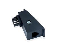 BIGtec TAE RJ45 DSL Adattatore TAE-F maschio a RJ45 femmina 8P2C adattatore cavo 4/5 adattatore modulare telefono per telekom router Fritz!Box Speedport Easybox