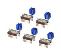 BIGTREETECH TMC2209 V1.3 Stepper Motor Driver UART, Step/DIR Mode Ultra Silent Stepsticks con Dissipatore per SKR V1.4 Turbo/SKR 3, Octopus/Manta M4P/M5P/M8P MKS Gen L 3D Printer Motherboard 5Pcs