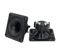 BIGULA 1pair 3.5Inch Square Car Horn Tweeter Altoparlanti Con Nuclei Durabilità ABS Per Migliora il Suono Auto