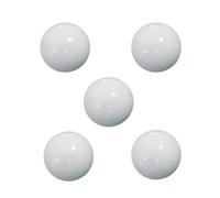 BIGULA 5pcs Russo Roulette Roulette Gioco di Ricambio Acrilico Bianco 12/14/16/18/20/22mm