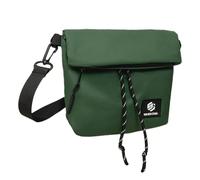 BIGULA Borsa a tracolla giapponese casual borse a tracolla spaziosa pratica tessuto petto pack con tracolla regolabile per uso quotidiano borsa da viaggio, Verde, One Size