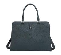 BIGULA Borsa da lavoro funzionale da donna in poliuretano, borsa a tracolla per uso quotidiano e viaggi, con ampio spazio di archiviazione funzionale da ufficio, Verde scuro, One Size