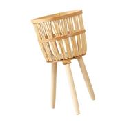 BIGULA Elegante scaffale artistico fatto a mano per piante cesto per fiori per la decorazione di casa e ufficio amanti della natura interior designer accessori per giardinaggio indoor