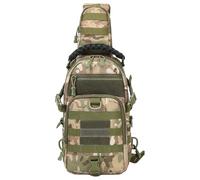 BIGULA Grande Capacità Pesca Attrezzatura Borsa Multifunzionale Esche Da Pesca Borsa Petto Ciclismo Crossbody Outdoor Sport Zaino, B, Taglia unica