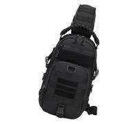 BIGULA Grande Capacità Pesca Attrezzatura Borsa Multifunzionale Esche Da Pesca Borsa Petto Ciclismo Crossbody Outdoor Sport Zaino, Colore: nero., Taglia unica
