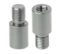 BIGULA Guadino da pesca maniglia connettore adattatore filettatura 10 mm a 8 mm nuovo