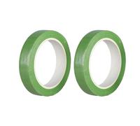 BIGULA Nastro Floreale 2 Pezzi Verde Chiaro Decorazione per Matrimonio 20 m per composizioni Floreali e Artigianato