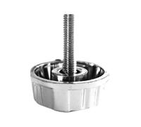 BIGULA Pesca Spining Reel Knob Vite Per Mulinello Impugnatura Impugnatura Pesca Maniglia Tappi a Vite Semi-Metallo Dado Manopola