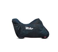 Bihr Copertura protettiva esterna H2O compatibile con bolle alte e Top Case nero taglia XL, nero