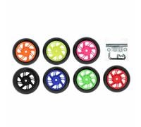 Bihr Ruote cavalletto Home Track 4 pezzi arancioni