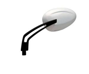Bihr Specchietto retrovisore Easy universale destro M10/125 - bianco, bianco