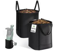 Biigdan 2 Pezzi 60L Sacchetto Raccoglitore per Trituratore