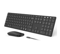 BIIOONES Tastiera PC con Filo per Computer/Laptop/Notebook -2659