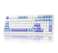 F99 Wireless Meccanical Keyboard,Bluetooth 5.0/2.4GHz/USB-C Hot Swappable Custom Keyboard,Pre-lubed Lineares,Gasket Structure,RGB Backlit Gaming Keyboard for PC/Tablet//PS4/PS5