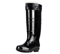 BIISDOST Stivali di gomma da uomo in cotone Rainboots Rubber Boots For Garden Man Rain Footwear Rain Shoes Scarpe da uomo, grigio., 43 EU