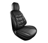 BIISVM Auto Anteriore Coprisedile Coprisedile Per Auto Cuscino Per Sedili Invernali Tappetini Caldi In Pelle Universali Per La Vita(Black waist pad)