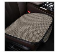 BIISVM Auto Anteriore Coprisedile Coprisedile Per Auto Protezione In Lino Cuscino Per Posteriore Anteriore E Tappetino Per Schienale Per Interni Camion Suv Van(1 pad beige)