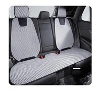 BIISVM Auto Anteriore Coprisedile Coprisedili Auto In Seta Ghiaccio Protezione Completa Cuscino Tappetino Assorbimento Universale Set Posteriore Automatico(GRAY rear seat)