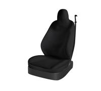 BIISVM Auto Anteriore Coprisedile Per Tesla Per Modello 3 / Y Coprisedile Anteriore Imbottito In Flanella Accessori Interni Per Auto(Black 1piece)