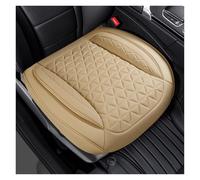 BIISVM Coprisedile Coprisedile per Auto Confortevole Tutto Compreso in PU con Ali Tridimensionali Ispessite su Entrambi I Lati, Adatto al 95% delle(Beige 1 Piece)