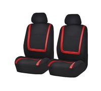 BIISVM Coprisedile Coprisedili per Auto per Chevrolet per Evanda per Blazer per Cruze per Captiva per Corvette per Aveo per Impala(ZT02-2Seats-Red)