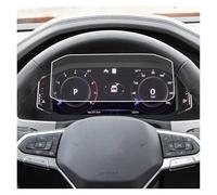 BIISVM Navigation Cluster Pellicola Protettiva Per VW Per Tiguan 2021 2022 Pellicola Di Vetro Temperato 8 Pollici Auto Infotainment Radio Navigazione Gps Protezione Dello Schermo Per Il Cruscotto