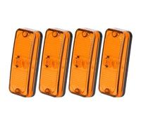 BIISVM Set Fanali Luci Posteriori Camion Quadrato LED Laterale Indicatore Di Direzione Alto Basso Posizione Fanale Posteriore Freno Per Auto Rimorchio Pick-up Autobus 12V 24V