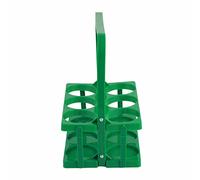 Biitfuu Gestile di Birra Pieghevole Rack Resistente Memoria per Bevande per la Festa di Plastica Ecologicamente Ecologica (GREEN)