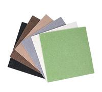 Biitfuu Presidente Matro Non Slip Office Table-Carpet Protection per Prevenire Graffi Adatti per L'ufficio e la Sala D'esame Dalle Fibre di Poliestere (grigio, 47,24 * 35,43 pollici) (GREY)
