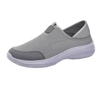 biJerou Scarpe Casual Uomo Traspirante Slip-On Leggero e Confortevole Scarpe Casual Scarpe Uomo Corsa, grigio., 40 EU
