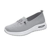 biJerou Sneaker da donna con brillantini, colore bianco, per interni, scarpe sportive da donna, colore nero, impermeabile, scarpe da ragazza, eleganti scarpe da jogging, scarpe da jogging, grigio., 37