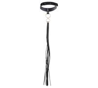 Bijoux Indiscrets Maze Tassel Choker Black