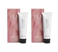 bijoux indiscrets - Slow Sex - Anal Play Gel (Pack DUO) - Gel a Base d'Acqua - 30 ml - Con Camomilla, Aloe Vera e Arnica - Aroma al Cocco - Vegano