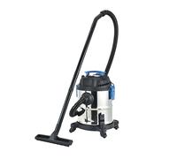 Bikain - Aspirapolvere 3 in 1 - Liquido, Cenere e Polvere - Potenza 1200W - Funzione Soffiatore - 15 Litri - Aspirapolvere ad Acqua e a Secco con Ruote - Per Tappezzerie, Auto, Pavimenti ed Esterni
