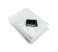 Bikain - Telo Impermeabile Esterno - 3x5 Metri - 120g/m2 Rinforzato - Occhielli Anti-Strappo - Telo 100% Impermeabile e 100% Protezione UV - Copritutto Multiuso - 3 Strati Laminato Incrociato