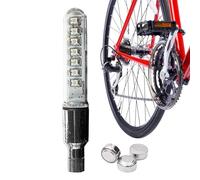 Bike a LED Luci a discorso-luci di Stelo della valvola Impermeabile, Illuminazione di Pneumatici Luminosi per Notturno, efficiente dal Punto di Vista energetico, Resistente agli Urti |