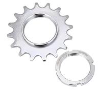 Bike a velocità singola a ruota libera, in bicicletta in acciaio ad alta resistenza Cassetta Parti a corsole per biciclette in bicicletta a marcia fissa, parti di ricambio a (16T)