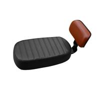 Bike Back Seat Cushion - Adjustable Strap Bicycle Saddle Replacement | | Soft Padded Rear Carrier Passenger Mat Pad Safety Equipment Accessory For Mountain Road Hybrid Urban Electric Bicycles