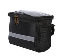 Bike Bag In Collegamento - Ussello Borsa Da Bicicletta | Cubo Korb | Borsa Sterzo Con Cinghia Riflettente | Menti Impermeabili Donne Bikebar Bag Borse Da Corsa, Mountain Bike Borse