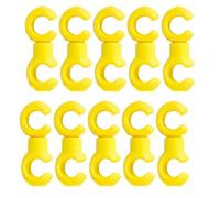 Bike Brake Cable Clips - Mountain Bike Cable Organizer | 10pcs Shifter Line Housing Guide Clamps for Cycling | Management Accessory for City, Fixed Gear, Road Bicycle, Folding