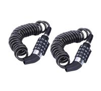 Bike Cable 4Digits Combinazione Resettabile Cavo Bike Code Piccola Sicurezza per Mountain Biciclette Piccolo Sci