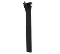 Bike Carbon Fiber Seatpost Saddle Pole Seat Post Tube Bicycle Saddle Support Pole (0 degrees)
