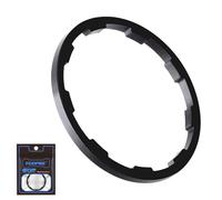 Bike Cassette Spacer,Light Bottom Bracket Spacer - Bike Bottom Bracket Flywheel Gasket for Mountain Bikes Road Are Made of Quality Aluminum Alloy Material That Can be Used for a Long Time.