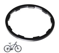 Bike Cassette Spacer,Light Bottom Bracket Spacer - Bike Bottom Bracket Flywheel Gasket for Mountain Bikes Road Are Made of Quality Aluminum Alloy Material That Can be Used for a Long Time.