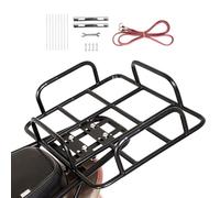 Bike Cestino Posteriore, Porta Di Stoccaggio Resistente, Porta Mercantile Per Bici Posteriore, Telaio In Alluminio Leggero Con Facile Installazione, Design Spazioso E Montaggio Sicuro Per Biciclette,