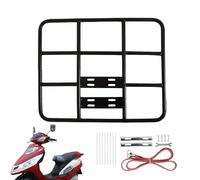 Bike Cestino Posteriore, Porta Di Stoccaggio Resistente, Porta Mercantile Per Bici Posteriore, Telaio In Alluminio Leggero Con Facile Installazione, Design Spazioso E Montaggio Sicuro Per Biciclette,