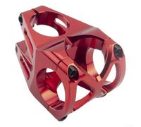 Bike Component Stem 40 mm Reach per manubrio da 31,8 mm e forcella sterzo 28,6 mm con sistema di fissaggio sicuro a quattro bulloni (rosso)